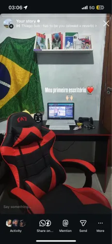 Cadeira gamer + mesa gamer