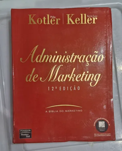 Livro: Administração de Marketing. 12ª Edição