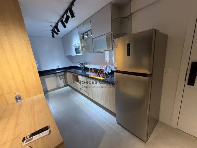 Apartamento com 1 dormitório para alugar, 38 m² por R$ 5.600/mês - Vale do Sereno - Nova L