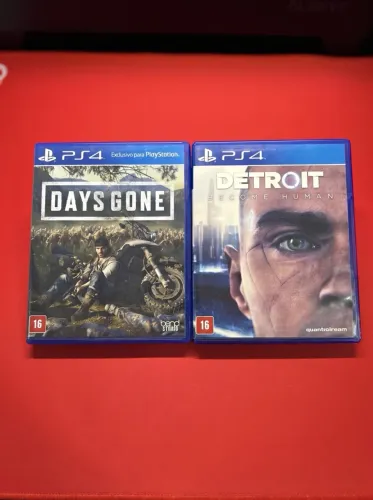 Dois jogos ps4
