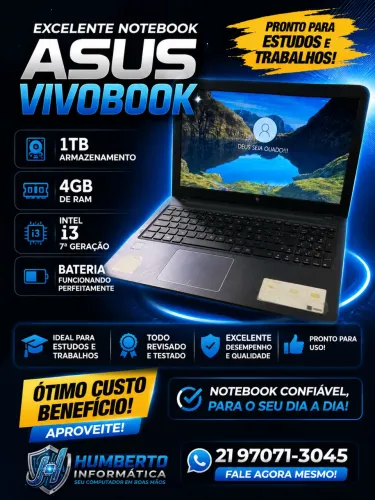 Notebook Asus vivobook