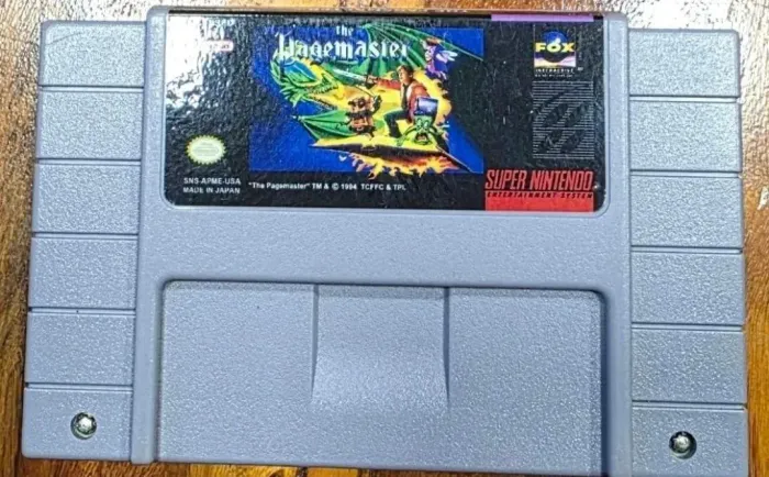 The Pagemaster Original Super Nintendo
