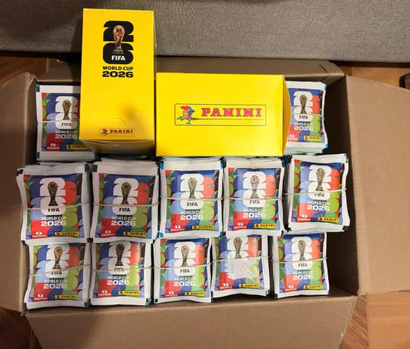 Figurinhas oficial panini copa de 2026