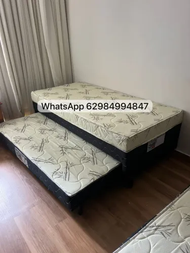Cama box bicama com auxiliar mega oferta