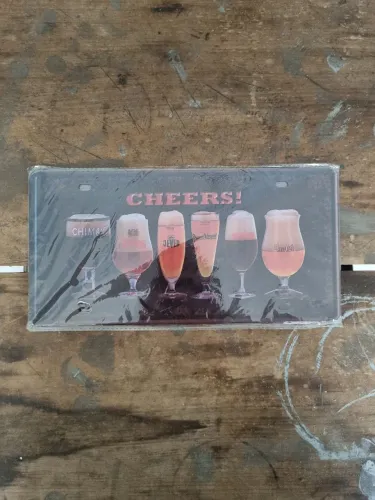 Placa Cervejas - em MDF