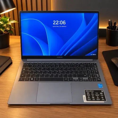 Notebook Samsung Galaxy Book4 (Intel U300 / 8GB RAM / SSD 256GB)