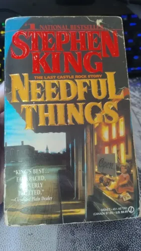 Livro Needful Things - Stephen King - Inglês