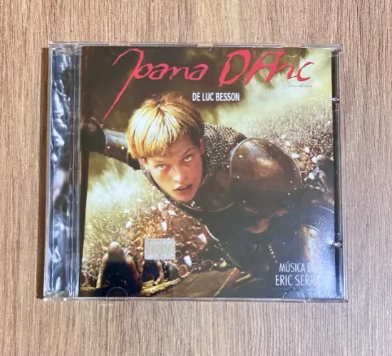 CD Trilha Sonora do Filme Joana D'Arc (compositor francês Eric Serra/Diretor: Luc Besson)