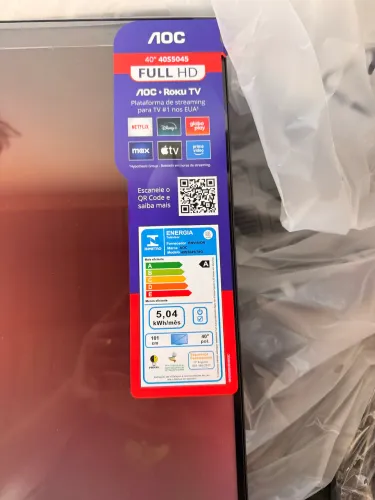 Tv AOC Roku 40" smart nova em Belém/PA