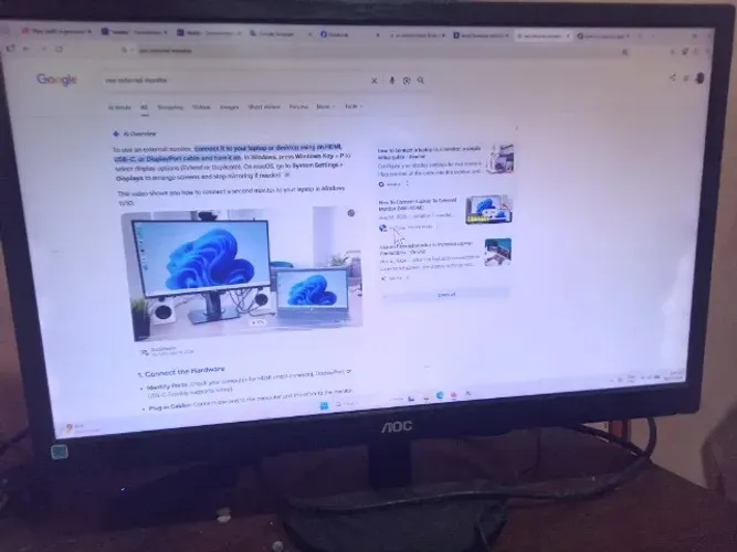 Monitor LED 21,5 polegadas