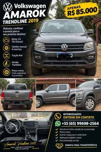 Volkswagen Amarok SE CD 2.0 16V TDI 4X4 Diesel 2019