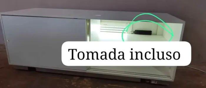 Rack com luz, passo cartão