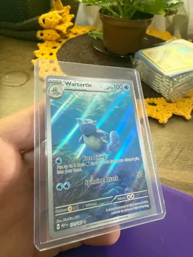 Wartortle 171/165 NM em inglês