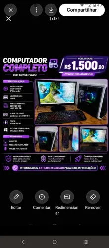 TROCO PC GAMER POR XBOX SERIES S (com controle) ? Troca 1 por 1