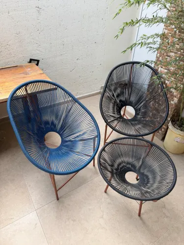 Vendo conjunto de cadeiras Acapulco