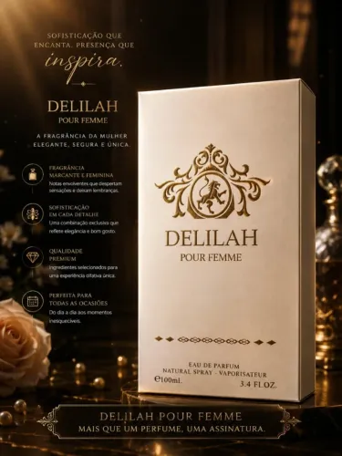 Perfume Maison Alhambra Delilah Feminino Edp 100ml
