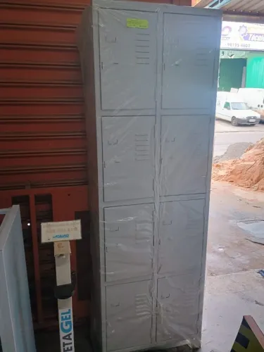 ROUPEIRO AMAPA GRA LX 8 PORTAS 1.96X0.63X0.36 CZ - NOVO