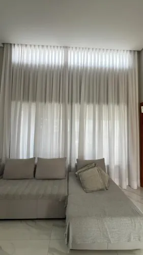 Cortina Off White Inteira