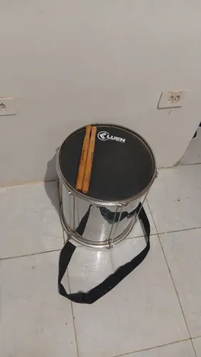 Estrumento música surdo fanfar 14 polegadas ras 