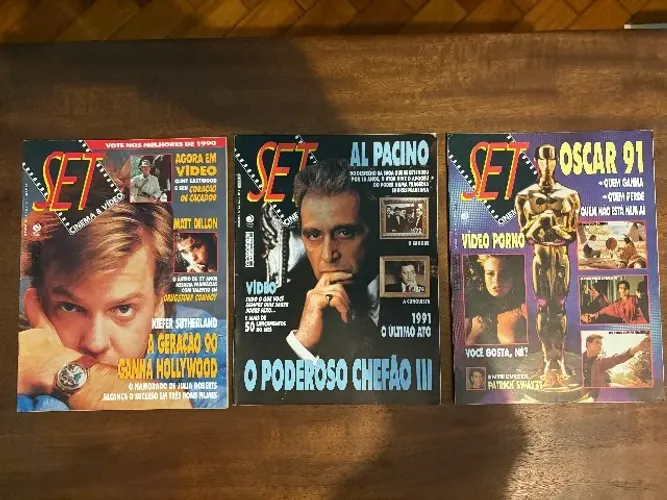 Coleção Revista Set Ano 5 - 1991 - 12 edições