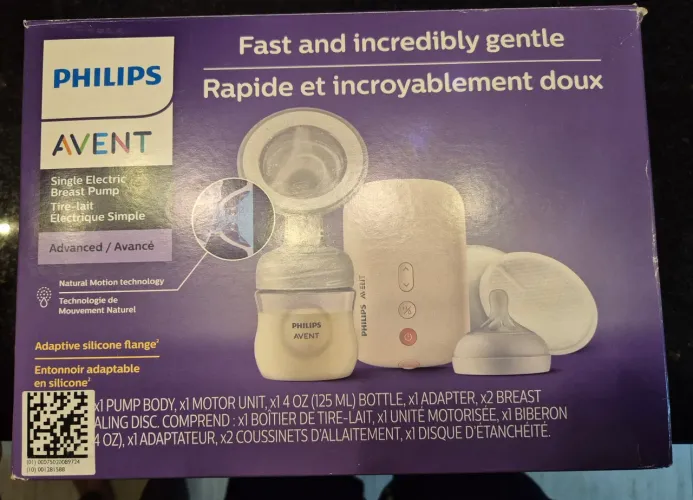 Bomba Extratora de Leite Philips Avent Elétrica Natural Motion