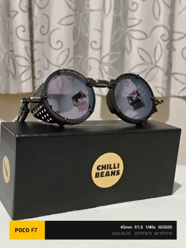 Óculos Chilli Beans Alok Tech In Style Steampunk Original NF 