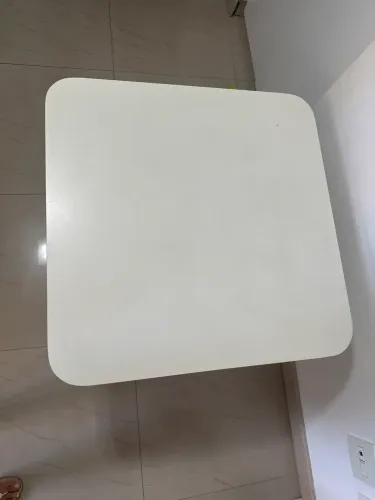 Mesa madeira infantil branca