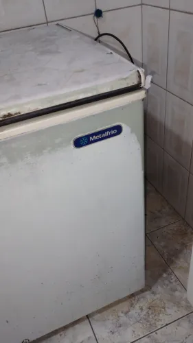 Freezer Metalfrio e Geladeira Consul