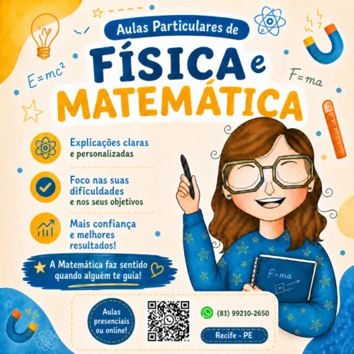Aulas de Física e Matemática