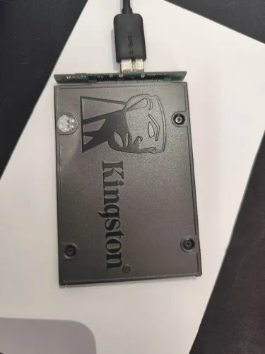 ssd 480gb Kingston a400 item está novo 0 hora de uso item:0032026