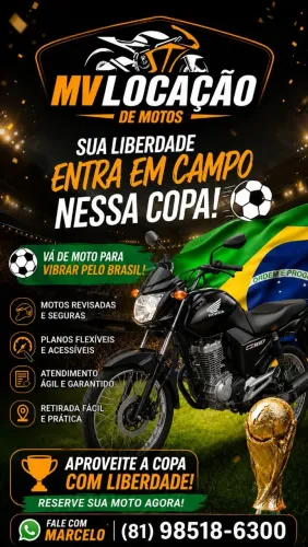 Locação/aluguel de motos