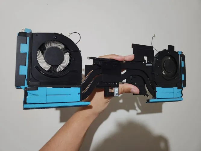 Cooler Dissipador e ventoinhas notebook lenovo ideapad 3 15arh7