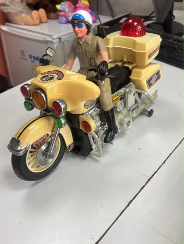Brinquedo antigo Motorcycle grande