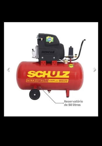 Motocompressor Schulz 50L 2HP 220V Absoluto Air Plus