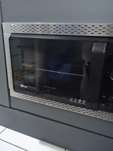 Forno elétrico de mesa Fischer 48 litros, dois anos de uso bem conservado