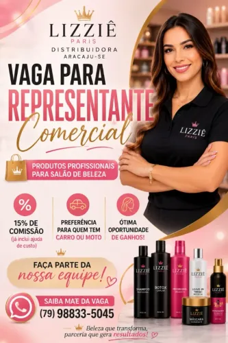  VAGA PARA REPRESENTANTE COMERCIAL AUTÔNOMO - *