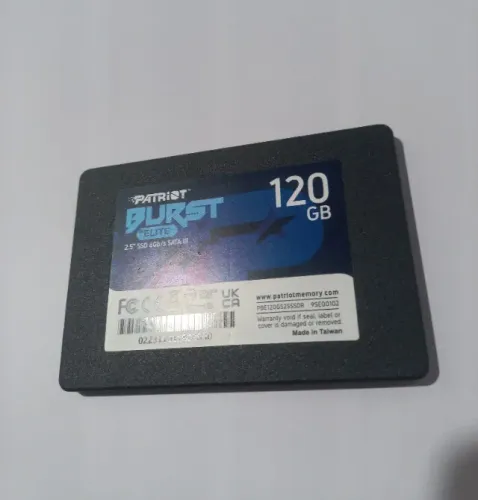 SSD Patriot Burst Elite 120GB 2.5 SATA III Formatado