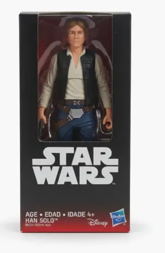 boneco star wars han solo - hasbro