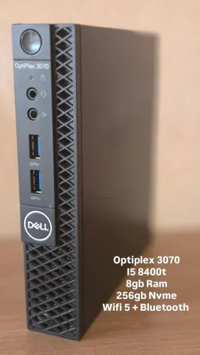 Mini PC Dell Optiplex 3070 I5 8400t 8gb ram 256gb nvme