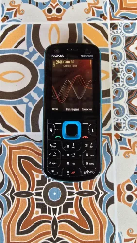 Nokia 5320 Azul Raridade Não Veio ao Brasil Para Colecionadores