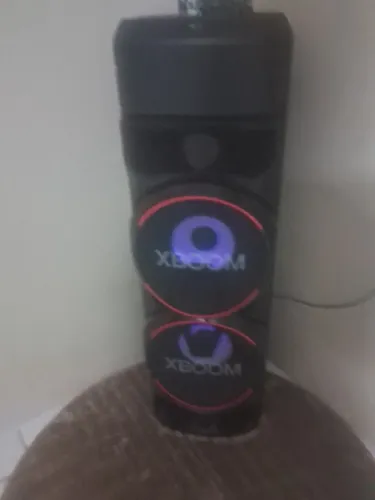 Torre de som xboom lg semi nova