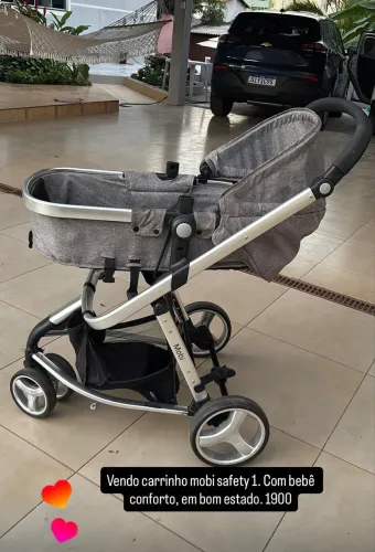 Carrinho de bebê safety baby 1 mobi