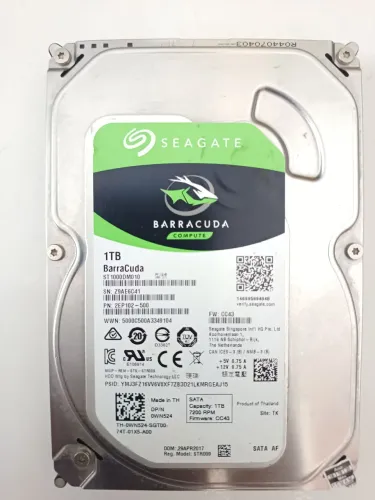Hd seagate 1TB Barracuda cftv dvr nvr cpu