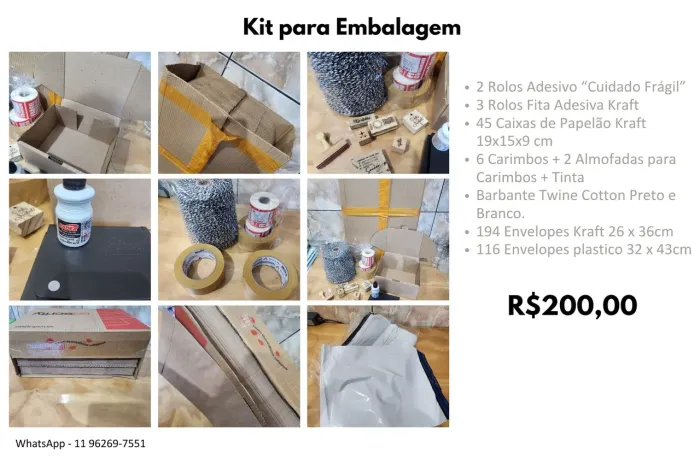 Lote para embalagens