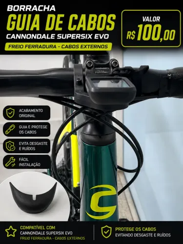 Cannondale SuperSixEvo Acabamento túnel conduíte