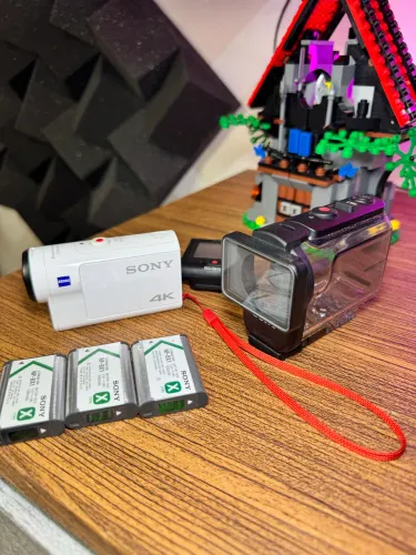 Sony FDR-X3000 4K + Controle + 3 Baterias | Impecável