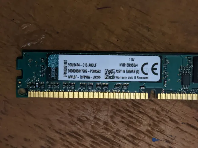 Memória Ram 4Gb ddr3 desktop kingston 1333Mhz