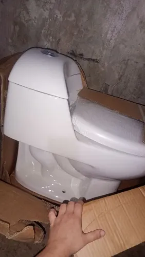Kit vaso com caixa acoplada
