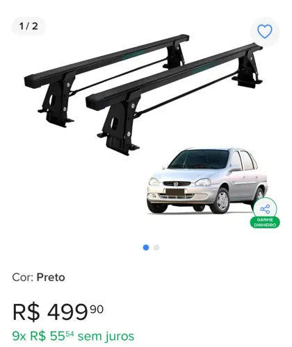 Rack pra Corsa 