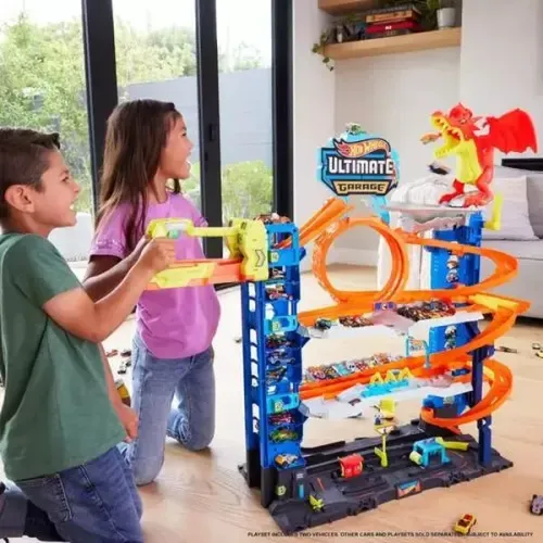 Hot Wheels Pista Mega Garage HKX48 - Mattel